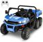 Blue 24V 6-Wheel Kids Ride-On Dump Truck with Remote Control