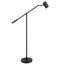 Willis 60" Blackened Bronze Adjustable Pharmacy Floor Lamp