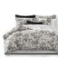 Maison Toile Black and Ivory Cotton Full Coverlet Set