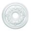 Versailles White Polyurethane Ceiling Medallion, 22.5 Inches