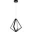 Matte Black Nickel 4-Light LED Indoor/Outdoor Chandelier