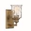 Drake Modern Minimalist Brushed Gold Wall Sconce