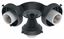 Hunter 3-Light Black Fitter Ceiling Fan Accessory