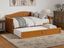 Nantucket Light Toffee Twin Wood Daybed with Trundle