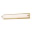 Satin Brass 25W LED Dimmable Bath Vanity Light