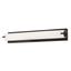 Axel Black Steel 25W LED Bath Vanity Light