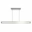 Cass Satin Nickel 48" Modern LED Linear Pendant Light