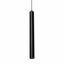 Eli 16" Black Glass LED Indoor/Outdoor Mini Pendant