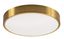 Satin Brass 14" LED Flush Mount Drum Ceiling Light