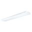 Sleek 24" White LED Flush Mount Light with Frosted Diffuser