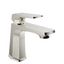 Brushed Nickel Single Handle Bathroom Faucet with Pop-Up Drain