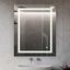 Soho 24x30 Silver LED Mirror with Defogger