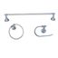 Annchester Chrome 3-Piece Bathroom Hardware Set