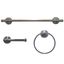 Edgerton Chrome 3-Piece Bathroom Hardware Set