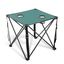 Green Heavy-Duty Portable Camping Folding Table with Cup Holders