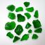 Emerald Enchantment 20lbs Recycled Fire Pit Glass Gems