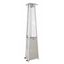 Tall Stainless Steel Triangle Glass Tube Propane Patio Heater