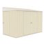 Durango 10' x 5' Cream Metal Lean-To Storage Shed