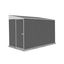 Durango 5' x 10' Gray Galvanized Steel Metal Shed Kit