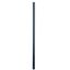 Matte Black Aluminum 84-Inch Direct Burial Lamp Post