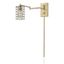 Jett Aged Brass Dimmable Cylinder Sconce 20.75" x 32"