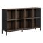 Ace 8-Cube Ash Wood and Metal Bookcase