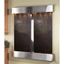 Cottonwood Falls Stainless Steel Wall Fountain with Slate