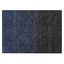 Navy Heathered Synthetic Indoor/Outdoor Washable Rug 1'8" x 2'6"