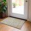 Putty Rectangular Machine Washable Indoor/Outdoor Rug