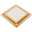 Satin Gold LED Ceiling Mount Exhaust Fan with Light