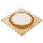 Gold Ceiling Mounted Quiet Exhaust Fan with LED Light