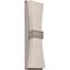 Aberdeen Weathered Grey LED Outdoor Wall Sconce - Dimmable