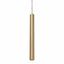 Eli 16" Satin Brass Mini LED Pendant for Indoor/Outdoor