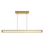 Cass 48" Gold LED Linear Pendant Light