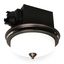 Ultra Quiet Oil Rubbed Bronze Bathroom Exhaust Fan with LED Light