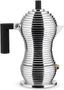 Pulcina 1 Cup Aluminum Espresso Coffee Maker with Black Handle