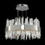 Glacier 20" Chrome LED Pendant with Crystal Accents