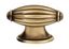 Polished Antique Brass T-Handle Cabinet Knob with Mounting Hardware