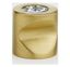 Satin Brass Round Crystal Cabinet Knob with Mounting Hardware