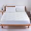 Twin Size White Bamboo Hypoallergenic Waterproof Mattress Pad