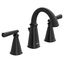 Edgemere Matte Black Brass 8-Inch Widespread Bathroom Faucet