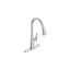 Stainless Steel Single-Handle Pull-Down Kitchen Faucet with Spray