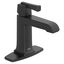 Townsend Matte Black Single Handle Bathroom Faucet