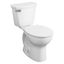 White Round Dual Flush High Efficiency Toilet