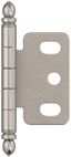 Satin Nickel 3/4 Inch Door Thickness Cabinet Hinge