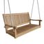 Del-Amo 48" Natural Teak Outdoor Swing Bench