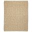 Handmade Reversible Rectangular Beige Wool Area Rug