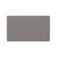 Gray Foam Anti-Fatigue Kitchen Mat with Basketweave Pattern, 17.5 x 32 in