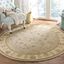 Handmade Elegance Gray Wool 6' Round Tufted Area Rug