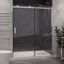 Rhodes 48 x 76 Brushed Nickel Frameless Sliding Shower Door